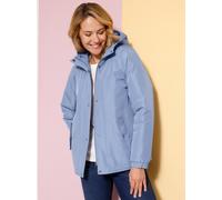 Langjacke CLASSIC BASICS, Damen, Gr. 46, blau (taubenblau), 100% Polyester, Wattierung:100% Polyester, unifarben, Jacken Langjacke (47763441-46) taubenblau