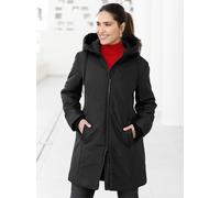 Langjacke CLASSIC BASICS, Damen, Gr. 46, schwarz, 100% Polyester, Wattierung:100% Polyester, unifarben, Jacken Langjacke (69327535-46) schwarz