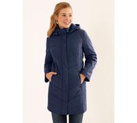 Langjacke CLASSIC BASICS, Damen, Gr. 48, blau (marine), 100% Polyester, Futter und Wattierung:100% Polyester, unifarben, Jacken Langjacke (85273137-48) marine