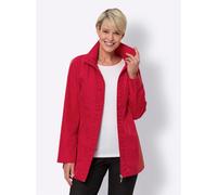 Langjacke CLASSIC BASICS, Damen, Gr. 52, lila (erdbeere), 100% Polyester, unifarben, Jacken Langjacke (95879660-52) erdbeere