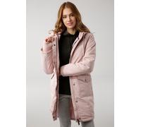 Langjacke KANGAROOS, Damen, Gr. 32, rosa, Web, Obermaterial: 100% Polyester. Futter: 100% Polyester. Wattierung: 100% Polyester, gepunktet, kontrastfarbene Details, unifarben mit Farbeinsatz, figurums