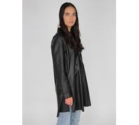 Langjacke MAZE "42021101", Damen, Gr. S, schwarz, Obermaterial: 100% Lammleder, Jacken (47758349-S) schwarz