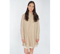 Langjacke MAZE "42021101", Damen, Gr. XL, beige (sand), Obermaterial: 100% Lammleder, Jacken Langjacke (25504210-XL) sand