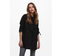 ONLY Damen ONLJOLINE Faux Suede Coat CC OTW Kunstlederjacke, Black, M