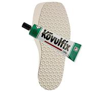 Langlauf Schuhbedarf Schuhreparatur Schuhsohle Star + Kövulfix 120g Schuhkleber - Sneaker Reparaturset mit wasserfestem Kraftkleber - Schuhsohlen Reparatur Set made in Germany (Ivorie 4mm)