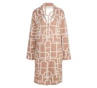 Langmantel ALBA MODA "Strickmantel Strickmantel", Damen, Gr. 34, weiß (natur, sanftes weiß), Obermaterial: 50% Viskose CV. 28% Polyester PES. 22% Polyamid PA., Modern, normal, Mäntel (18082625-34) nat