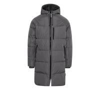 Blend BHMkarsin Herren Parka Winterjacke Jacke mit Kapuze regulierbarem Elastikband Reißverschlusstaschen Rippbündchen Label-Details Regular fit, Größe:XL, Farbe:Iron Gate (193910)