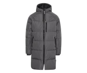 Langmantel BLEND "Langmantel BHMKARSIN", Herren, Gr. XL, grau (iron gate), Obermaterial: 100% Polyester PES., Mäntel (65805745-XL) iron gate