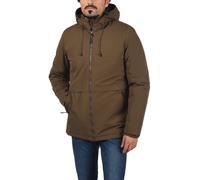 Blend BHFosco Herren Parka Winterparka Winterjacke mit hochabschließender Kapuze Reißverschlusstaschen Regular fit, Größe:L, Farbe:Carafe (191116)