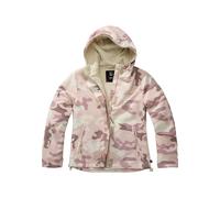Langmantel BRANDIT "Brandit Damen Ladies Windbreaker Frontzip", Damen, Gr. 5XL, candy camo, 100% Polyester, Mäntel (63490427-5XL) candy camo