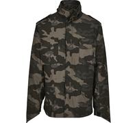 Langmantel BRANDIT "Brandit Herren M-65 Field Jacket", Herren, Gr. M, grau (schwarzcamo), 80% Polyester, 20% Baumwolle, Mäntel (29546863-M) schwarzcamo