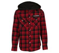 Brandit Iron Maiden Checkered Shirt Männer in Gr. M in Rot