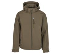 Langmantel BRANDIT "Brandit Softshelljacket Hurricane", Herren, Gr. 5XL, braun (olive), 96% Polyester, 4% Elasthan, Mäntel (26067557-5XL) olive