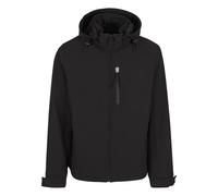 Langmantel BRANDIT "Brandit Softshelljacket Hurricane", Herren, Gr. XL, schwarz, 96% Polyester, 4% Elasthan, Mäntel (65450307-XL) schwarz