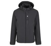 Langmantel BRANDIT "Brandit Softshelljacket Hurricane", Herren, Gr. XL, schwarz (anthrazit), 96% Polyester, 4% Elasthan, Mäntel (96701324-XL) anthrazit