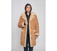 Langmantel FREAKY NATION "T-Marla", Damen, Gr. XXXL(46), sand, Oberstoff: 100% Polyester, Mäntel (70545034-XXXL) sand