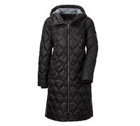 Langmantel GOLDNER "Wintermantel mit Stehkragen und Kapuze", Damen, Gr. 40, schwarz, Obermaterial: 100% Polyamid PA., Rippe, Mäntel, mit seitlichen Reißverschlüssen (50711608-40) schwarz