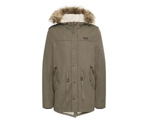 Langmantel INDICODE "Parka IDPulsoor", Herren, Gr. M, grün (army), Obermaterial: 100% Baumwolle CO., Mäntel (18331401-M) army