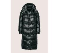 Langmantel MADELEINE "Steppmantel Eleganter Mantel für kühle Tage", Damen, Gr. 42, schwarz, Obermaterial: 100% Polyamid PA., Modern, Mäntel, abnehmbare Kapuze (58178804-42) schwarz