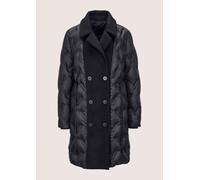 Langmantel MADELEINE "Steppmantel Eleganter Wintermantel für kühle Tage", Damen, Gr. 36, schwarz, Obermaterial: 50% Polyamid PA. 24% Polyester PES. 24% Wolle mw. 2% sonstige Fasern AF., Modern, Mäntel