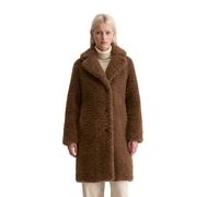 Langmantel MARC O'POLO "aus recyceltem Polyester", Damen, Gr. 38, pure chocolate, Obermaterial: 100% Polyester; Futter: 100% Polyester, unifarben, regular fit, Mäntel (48795822-38) pure chocolate