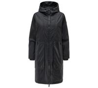 Langmantel NAVAHOO "Edelumhang 14", Damen, Gr. S (36), schwarz, Obermaterial 1 : 60% Polyester, 40% Polyurethan. Obermaterial 2: 100% Polyester. Innenfutter: 100% Polyester. Wattierung: 100% Polyester
