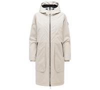 Langmantel NAVAHOO "Edelumhang 14", Damen, Gr. XL (42), beige (hellgrau), Obermaterial 1 : 60% Polyester, 40% Polyurethan. Obermaterial 2: 100% Polyester. Innenfutter: 100% Polyester. Wattierung: 100%