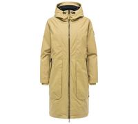 Langmantel NAVAHOO "Edelumhang 14", Damen, Gr. XXXL(46), beige (khaki), Obermaterial 1 : 60% Polyester, 40% Polyurethan. Obermaterial 2: 100% Polyester. Innenfutter: 100% Polyester. Wattierung: 100% P