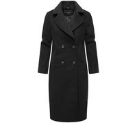 Langmantel NAVAHOO "Sternlein 14", Damen, Gr. XS (34), schwarz, Obermaterial: 90% Polyester, 10% Viskose. Innenfutter: 100% Polyester. Ärmelfutter: 100% Polyester, gerade kniebedeckend, Ärmel ohne Ärm