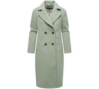 Langmantel NAVAHOO "Sternlein 14", Damen, Gr. XXXL(46), grün (rauchmint), Obermaterial: 90% Polyester, 10% Viskose; Innenfutter: 100% Polyester; Ärmelfutter: 100% Polyester, gerade kniebedeckend, Ärme