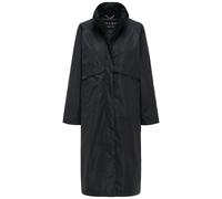 Langmantel NAVAHOO "Zenblüte 14", Damen, Gr. S (36), schwarz, Obermaterial: 100% Polyester; Innenfutter: 100% Polyester, oversize kniebedeckend, hoch geschlossener Ausschnitt, eng Umschlagbund, Mäntel