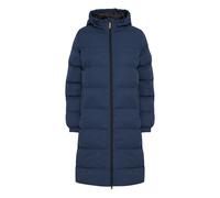 Langmantel NORTH BEND "Langmantel NBElla W", Damen, Gr. 40, blau (navy blazer), Obermaterial: 100% Polyester PES., Mäntel (42288413-40) navy blazer