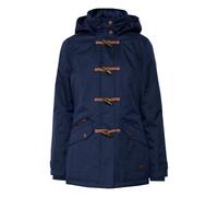 OXMO Brooke Damen Winterparka Parka Mantel Im Dufflecoat Stil mit Kapuze, Größe:L, Farbe:INSIGNIA B (791991)