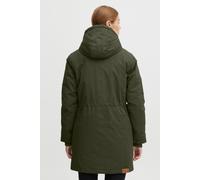 Langmantel OXMO "Parka OXTala", Damen, Gr. M, grün (rosin), Obermaterial: 100% Polyester PES., Mäntel (56399149-M) rosin