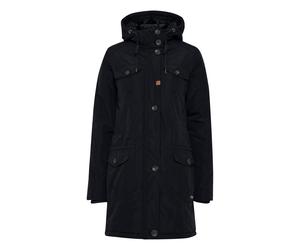 Langmantel OXMO "Parka OXTala", Damen, Gr. M, schwarz, Obermaterial: 100% Polyester PES., Mäntel (26140467-M) schwarz