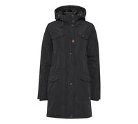 Langmantel OXMO "Parka OXTala", Damen, Gr. S, grau (phantom grau), Obermaterial: 100% Polyester PES., Mäntel (42013805-S) phantom grau