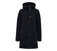 Langmantel OXMO "Parka OXTala", Damen, Gr. S, schwarz, Obermaterial: 100% Polyester PES., Mäntel (26140467-S) schwarz