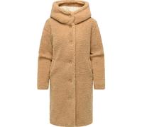 Langmantel RAGWEAR "Joonie YOUMODO", Damen, Gr. XXL (44), camelfarben, Obermaterial: 100% Polyester, Innenfutter: 100% Polyester, gerade knieumspielend, hoch geschlossener Ausschnitt, Ärmel ohne Ärmel