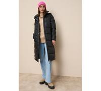 Langmantel TAMARIS, Damen, Gr. 42, schwarz, Steppware, Obermaterial: 100% Polyester. Futter: 100% Polyester. Wattierung: 100% Polyester, figurbetont knieumspielend, abnehmbar, Mäntel, mit abnehmbaren