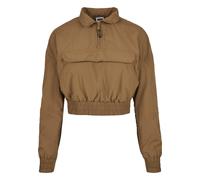 Langmantel URBAN CLASSICS "Urban Classics Damen", Damen, Gr. M, midground, 100% Polyester, Mäntel (47733135-M) midground