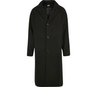 Langmantel URBAN CLASSICS "Urban Classics Herren Long Coat", Herren, Gr. L, schwarz, 100% Polyester, Mäntel (86945102-L) schwarz