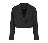 Urban Classics Damen Ladies Cropped Blazer TB7198 Black-XL