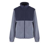 Urban Classics Doppel-Polarfleece-Jacke für Damen Navy/Cloudsky S