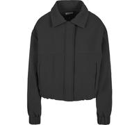 Urban Classics Women's TB7150-Ladies Short Blouson Light Jacket, Black, L