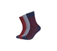 Langschaftsocken im 3er-Pack 43-46 blau|rot|mehrfarbig 6003940.5910.43-46