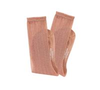 Langsocken COPENHAGEN STUDIOS, Damen, Gr. 39/42, 2x rose gold, Polyester, Glitzermuster, Rippstruktur, unifarben, Socken, transparent und mit Glitzer (40623715-39) 2x rose gold