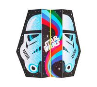 Langsocken HAPPY SOCKS, Herren, Gr. 36 (40), weiß, Baumwolle, Elasthan, Polyamid, bestickt, mehrfarbig, Socken, mit kreativen Star Wars-Motiven (83131512-36) weiß