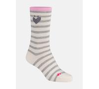 Langsocken LIEBLINGSSTÜCK "Lovely Socks "GraceEP" aus Baumwollmix", Damen, Gr. 35-38, 910, stone, Baumwolle, Elasthan, Polyamid, metallisierte Fasern, normal, Socken, mit Baumwoll-Anteil (81614320-35)