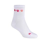 Langsocken LIEBLINGSSTÜCK "Lovely Socks "HannahL " aus Baumwollmix", Damen, Gr. 39-42, 100, weiß, Baumwolle, Elasthan, Polyamid, normal, Socken, mit Baumwoll-Anteil (48584410-39) 100, weiß