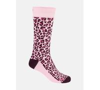 Langsocken LIEBLINGSSTÜCK "Lovely Socks "Leony" - 3er Pack Socken", Damen, Gr. 39-42, rosa (860, schwarz lila), Baumwollmischung, normal, Socken, mit Baumwoll-Anteil (72769036-39) 860, schwarz lila